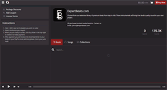 Desktop Screenshot of expertbeats.com